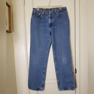 POLO BY RALPH LAUREN SATURDAY JEAN blue straight tapered leg 10 x 31